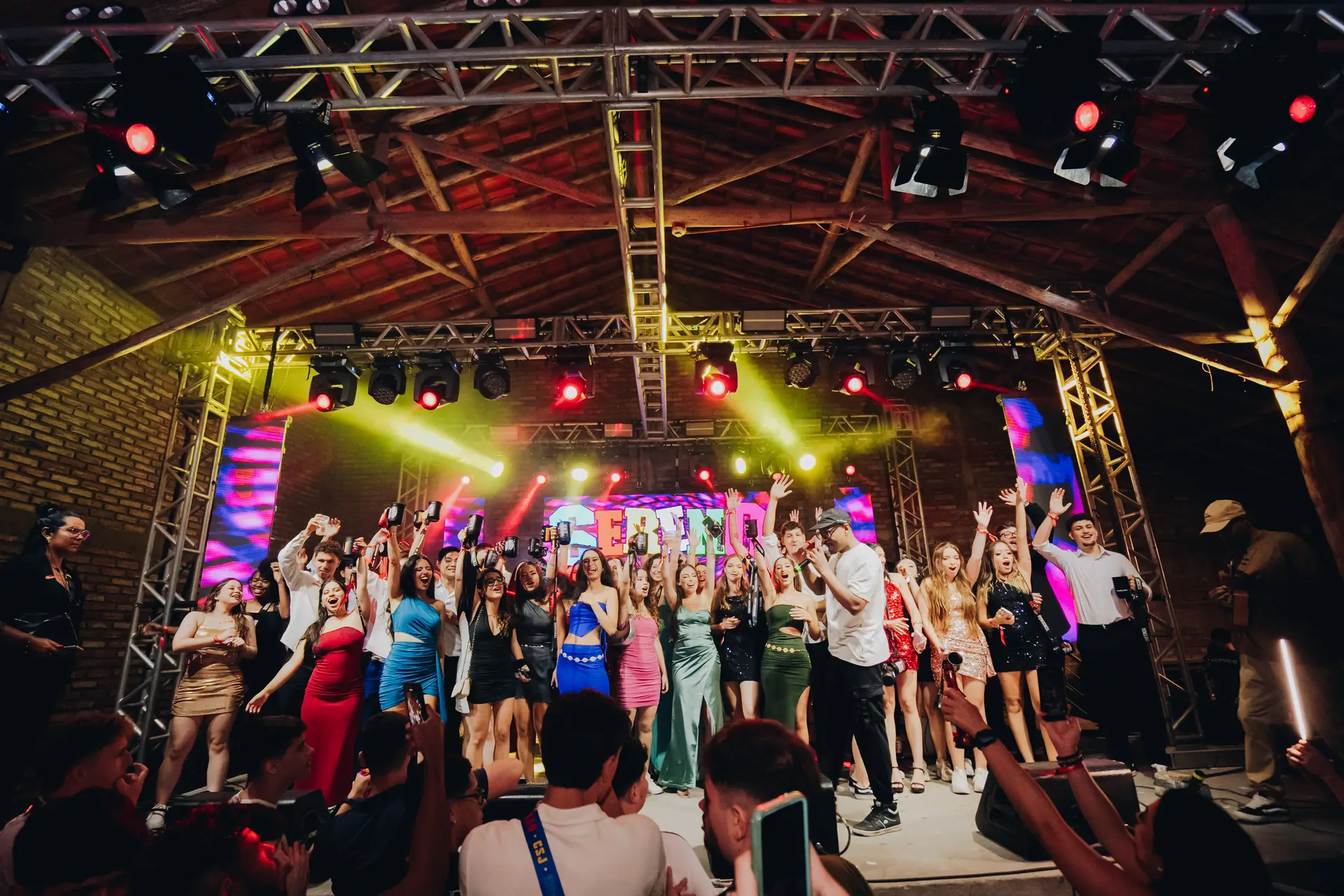 Festa de formatura produzida pela Furacão